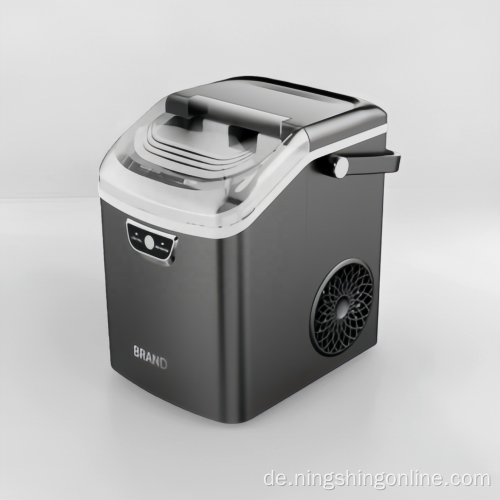 Tragbarer 1,2-Liter-Eisbereiter im modernen Design mit R600a-Kältemittel